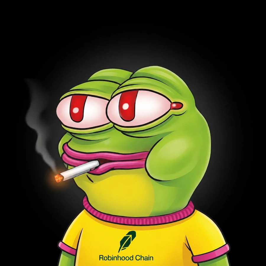 Smokin Frog token art